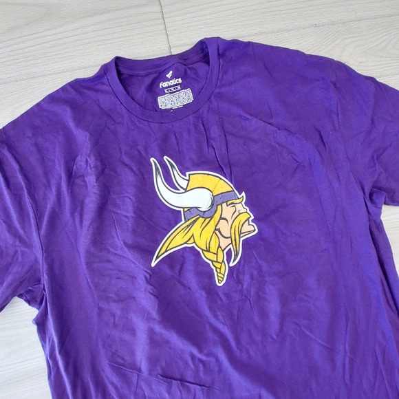 Fanatics Other - Minnesota Vikings T-Shirt Mens XL Purple NFL Football Fanatics Athletic Fan NWOT